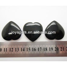 Natural black onyx shape heart 35MM